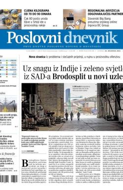 Poslovni Dnevnik - broj 4911, 29. avg 2023.