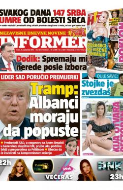 Informer - broj 1956, 26. sep 2018.