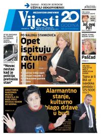 Vijesti - broj 7076, 1. dec 2017.