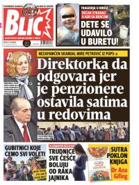 Blic - broj 7423, 13. okt 2017.