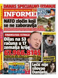 Informer - broj 2715, 27. mar 2021.