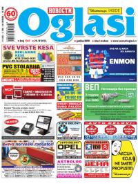 Novosti oglasi - broj 1361, 29. apr 2015.