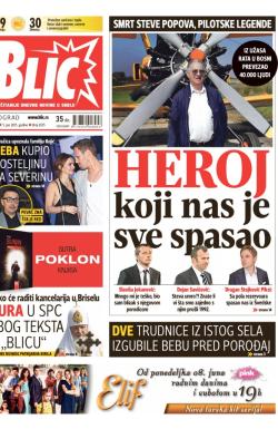 Blic - broj 6575, 5. jun 2015.