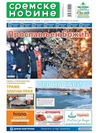 Sremske Novine - broj 2915, 11. jan 2017.