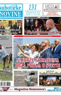 Nove Subotičke novine - broj 373, 30. maj 2024.