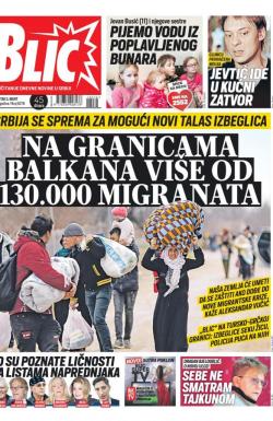 Blic - broj 8276, 5. mar 2020.