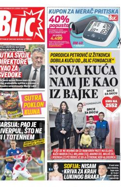 Blic - broj 8160, 5. nov 2019.