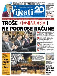 Vijesti - broj 7039, 25. okt 2017.