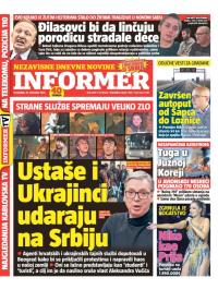 Informer - broj 3869, 30. dec 2024.