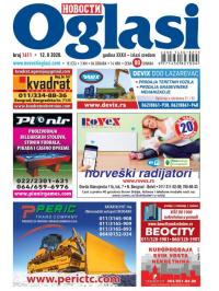 Novosti oglasi - broj 1611, 12. feb 2020.