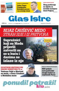 Glas Istre - broj 14, 15. jan 2020.