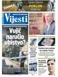 Vijesti - broj 7859, 22. feb 2020.