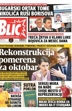 Blic - broj 7678, 2. jul 2018.