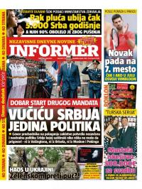 Informer - broj 3077, 2. jun 2022.