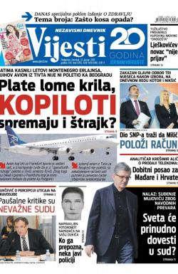 Vijesti - broj 6755, 12. jan 2017.