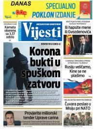 Vijesti - broj 8152, 16. dec 2020.