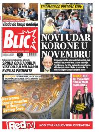 Blic - broj 8480, 5. okt 2020.