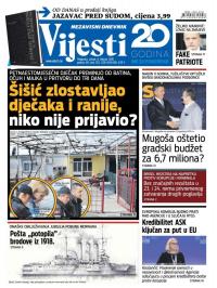 Vijesti - broj 7122, 6. feb 2018.