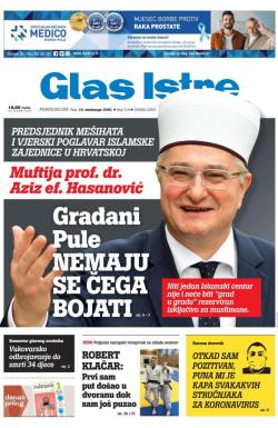 Glas Istre - broj 316, 16. nov 2020.