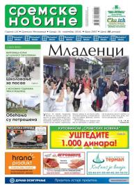 Sremske Novine - broj 2907, 16. nov 2016.