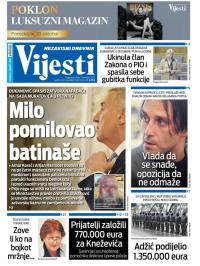 Vijesti - broj 9168, 27. okt 2023.