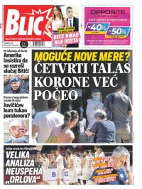 Blic - broj 8747, 6. jul 2021.