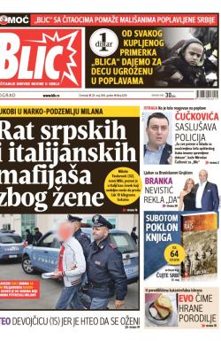 Blic - broj 6210, 29. maj 2014.