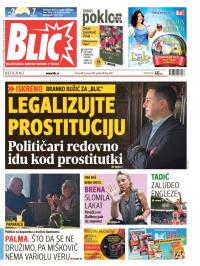 Blic - broj 6427, 3. jan 2015.