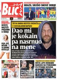 Blic - broj 7674, 28. jun 2018.