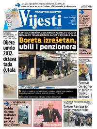 Vijesti - broj 6723, 8. dec 2016.