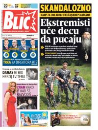 Blic - broj 6276, 3. avg 2014.