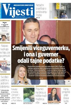 Vijesti - broj 7271, 6. jul 2018.