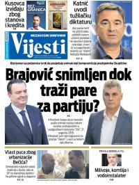 Vijesti - broj 7738, 21. okt 2019.