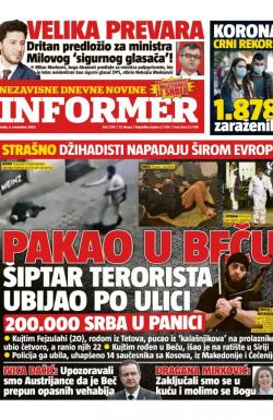 Informer - broj 2597, 4. nov 2020.