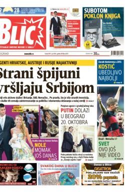 Blic - broj 6251, 9. jul 2014.