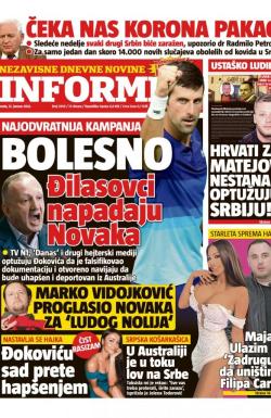 Informer - broj 2959, 12. jan 2022.