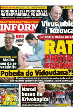 Informer - broj 2724, 7. apr 2021.