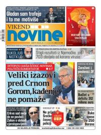 Dnevne novine - broj 2801, 3. okt 2020.