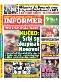 Informer - broj 3072, 27. maj 2022.