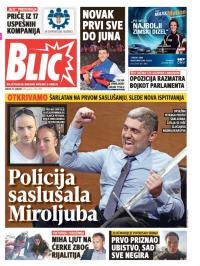 Blic - broj 7886, 30. jan 2019.