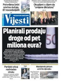 Vijesti - broj 7996, 12. jul 2020.