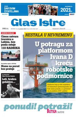 Glas Istre - broj 339, 9. dec 2020.