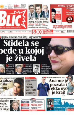 Blic - broj 6000, 24. okt 2013.