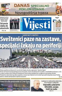 Vijesti - broj 7799, 21. dec 2019.