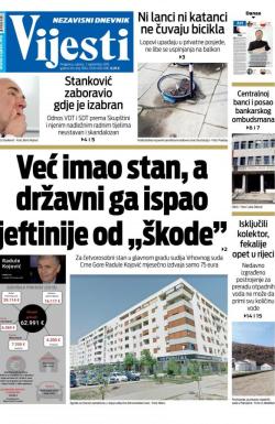 Vijesti - broj 7693, 7. sep 2019.