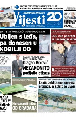 Vijesti - broj 7030, 16. okt 2017.