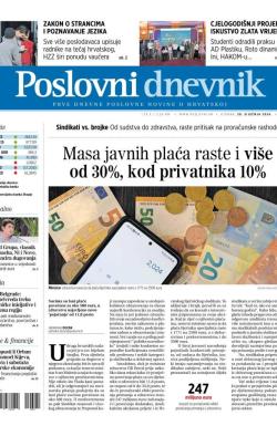 Poslovni Dnevnik - broj 5017, 30. jan 2024.