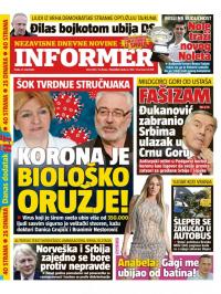 Informer - broj 2459, 27. maj 2020.