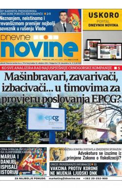 Dnevne novine - broj 3031, 28. jun 2021.