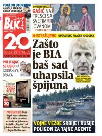 Blic - broj 7028, 6. sep 2016.